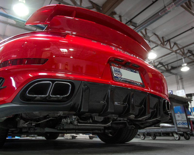 Agency Power: Estrattore posteriore in carbonio cat  per 911 Turbo - f-tech-motorsport-shop