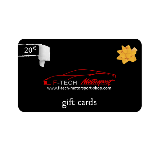 GIFT CARD: 20€ - f-tech-motorsport-shop