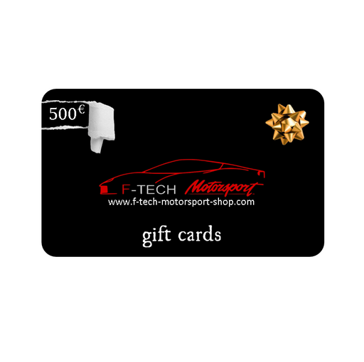 GIFT CARD: 500€ - f-tech-motorsport-shop