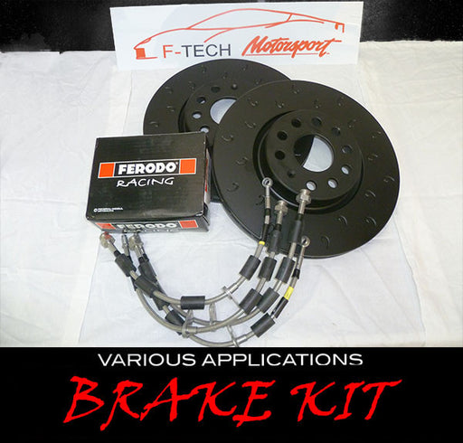 Kit freni/ Brake kit per Ford Fiesta St mk7 - f-tech-motorsport-shop