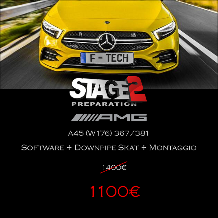 STAGE 2 - MERCEDES A45 AMG - PROMO BF